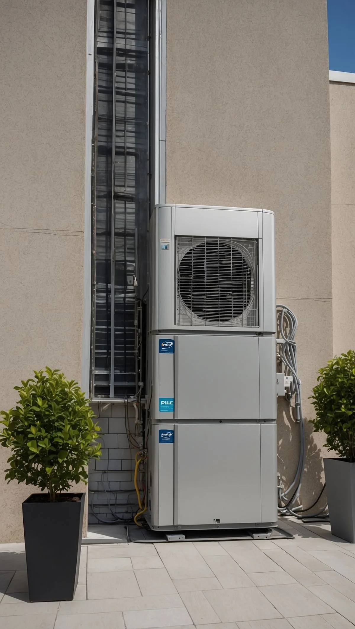Equipo de climatización comercial en oficinas de Bilbao
